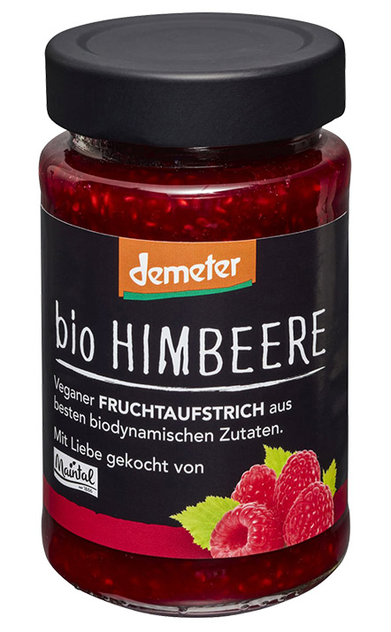 Demeter Bio Fruchtaufstrich Himbeere Produktabbildung Demeter Bio Fruchtaufstrich Himbeere